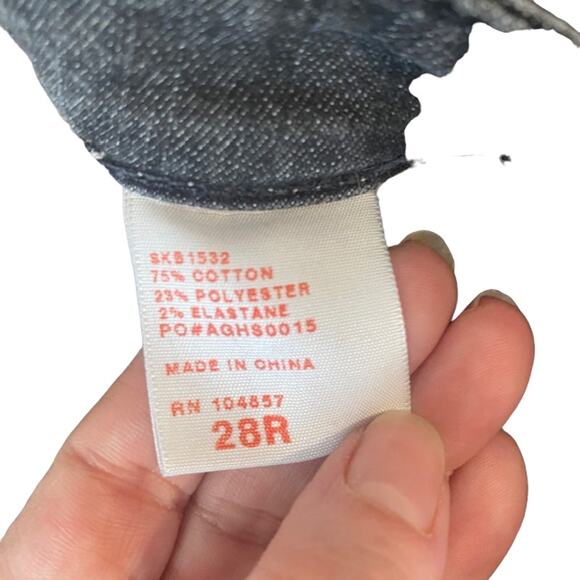 AG Adriano Goldschmied Black The Jegging Skinny Fit Jeans Women Sz 28R - Picture 12 of 12